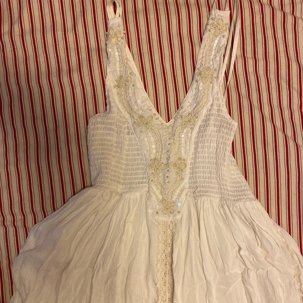 Boho maxi dress.